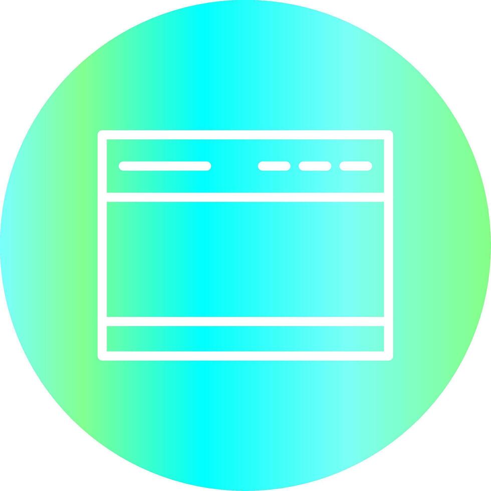design de ícone criativo do navegador vetor