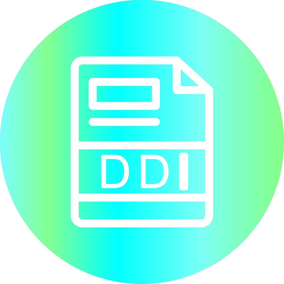 ddi criativo ícone Projeto vetor