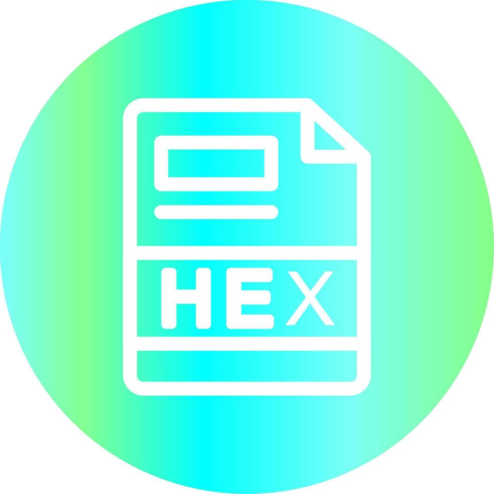 hex criativo ícone Projeto vetor