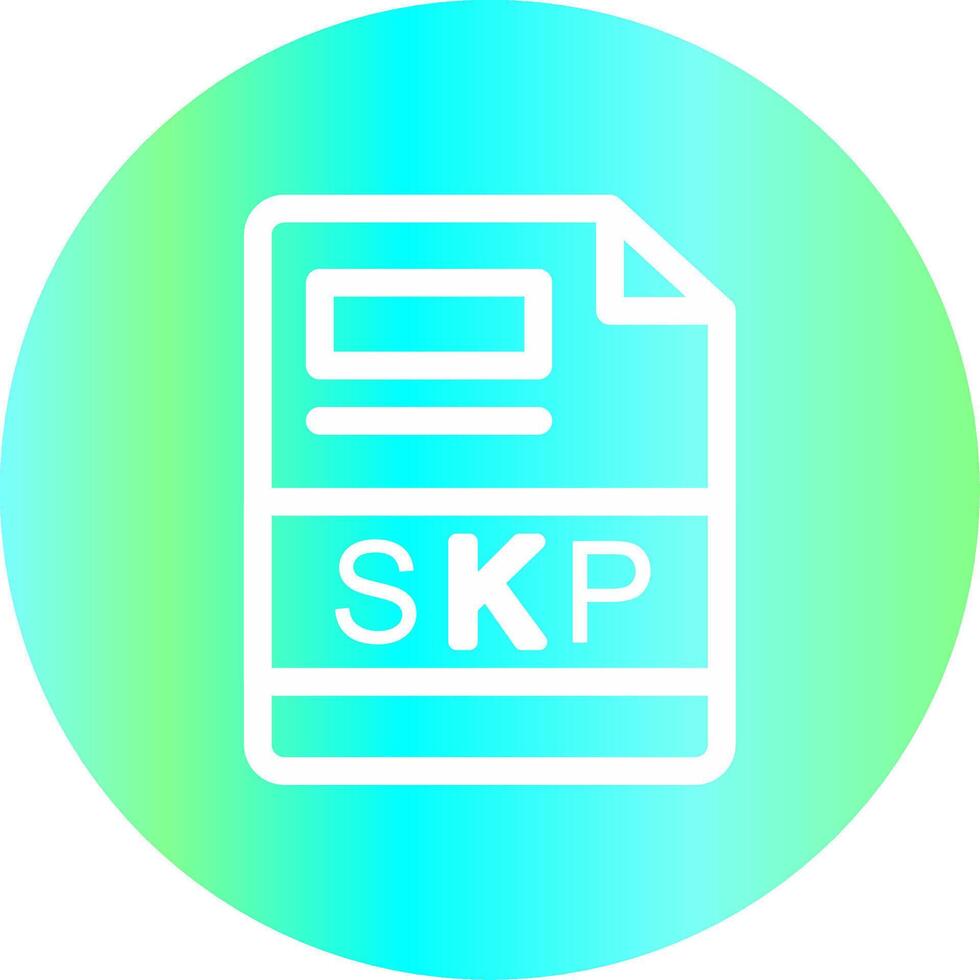 skp criativo ícone Projeto vetor