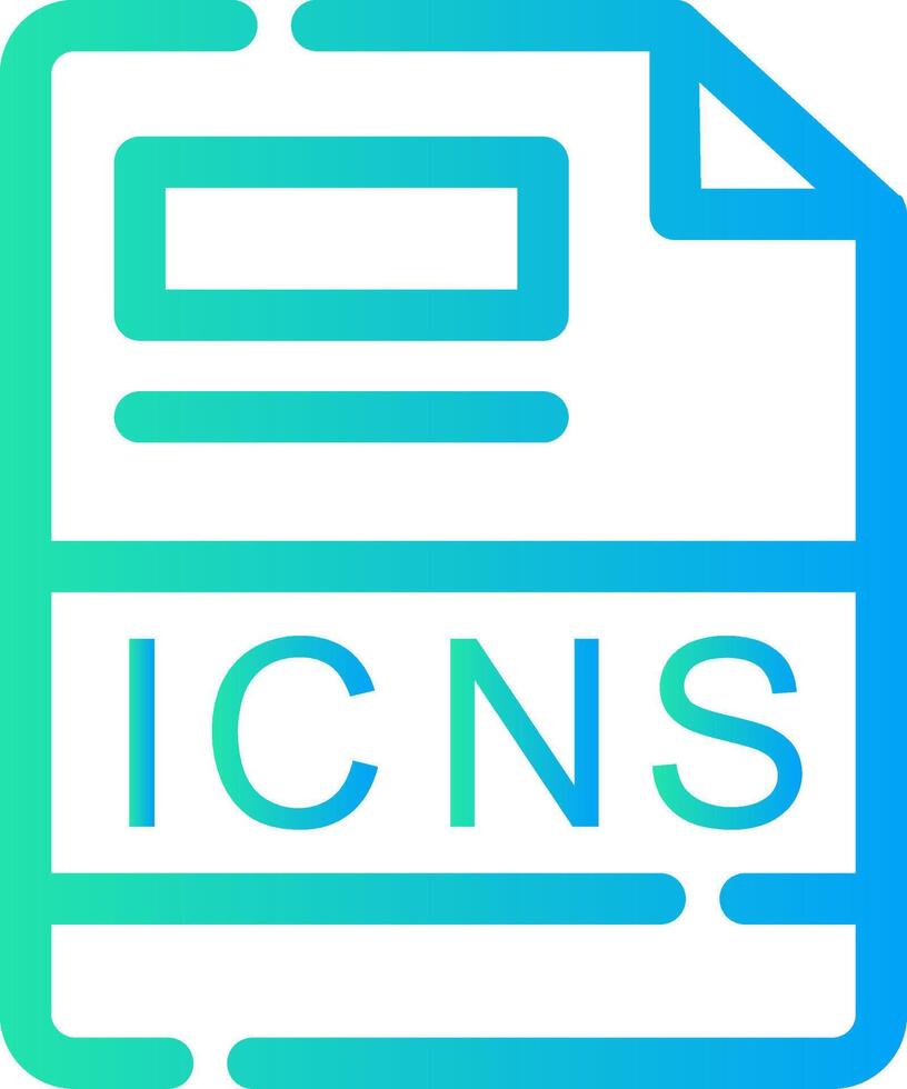 icns criativo ícone Projeto vetor