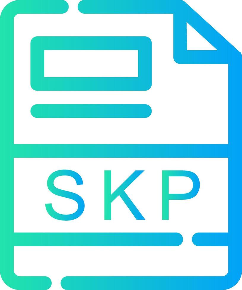 skp criativo ícone Projeto vetor