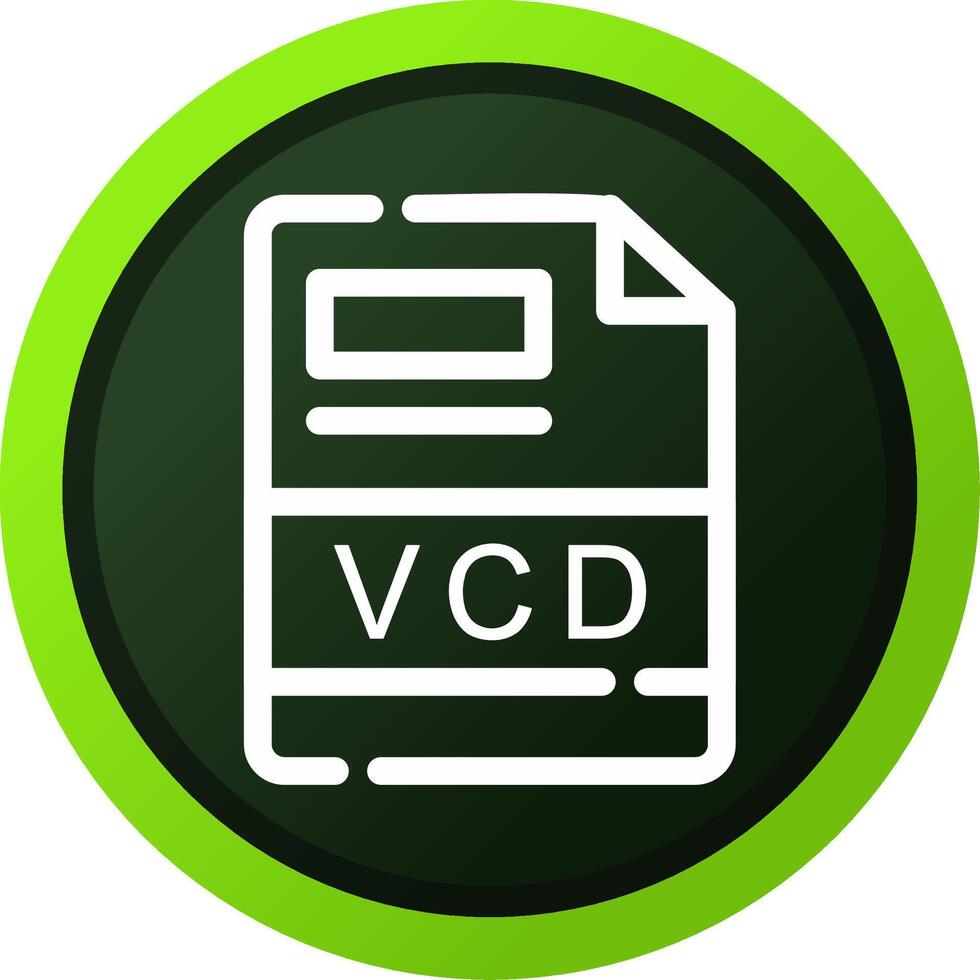 vcd criativo ícone Projeto vetor