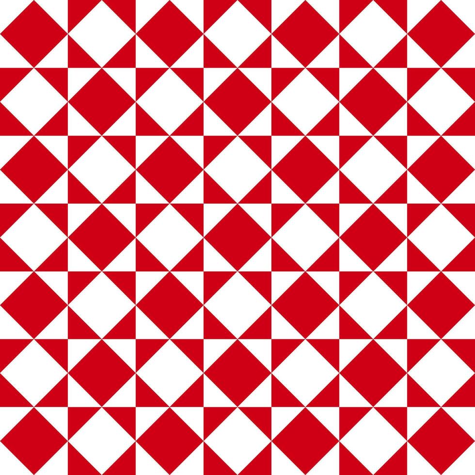 desatado triângulo e quadrado dentro vermelho e branco cores padronizar fundo. vetor