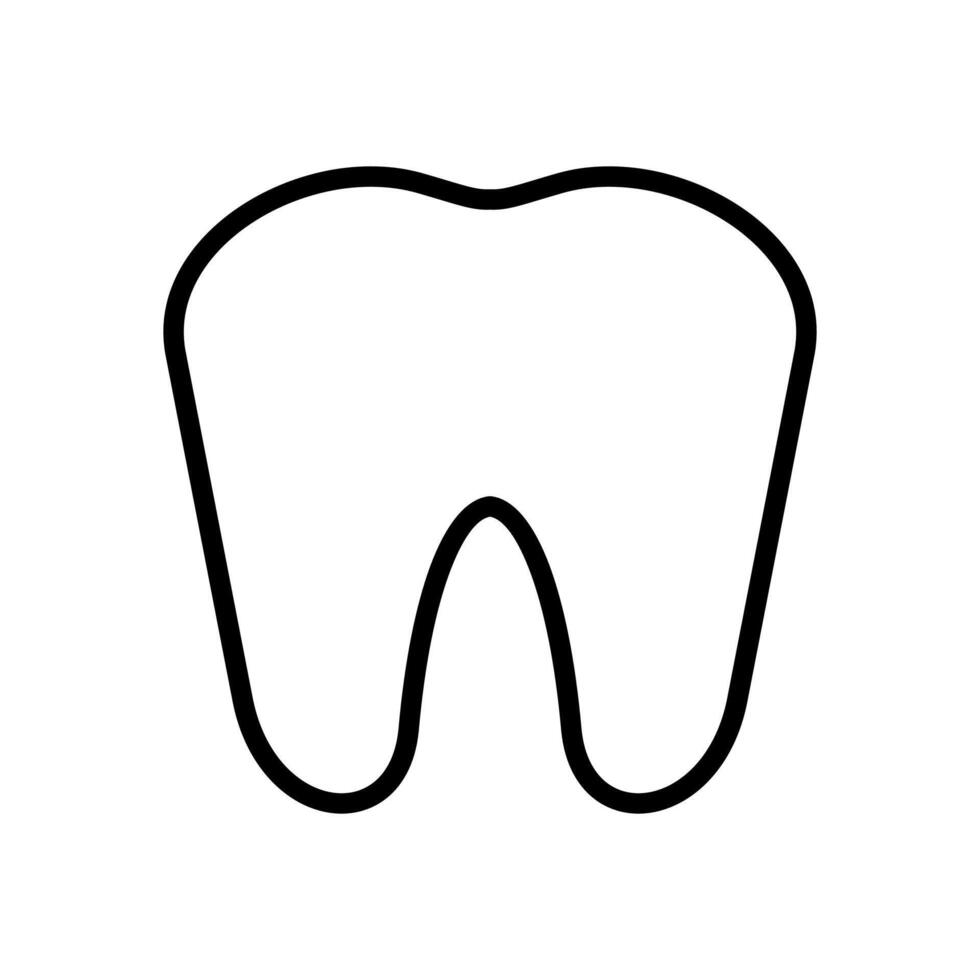 dente ícone símbolo vetor modelo coleção