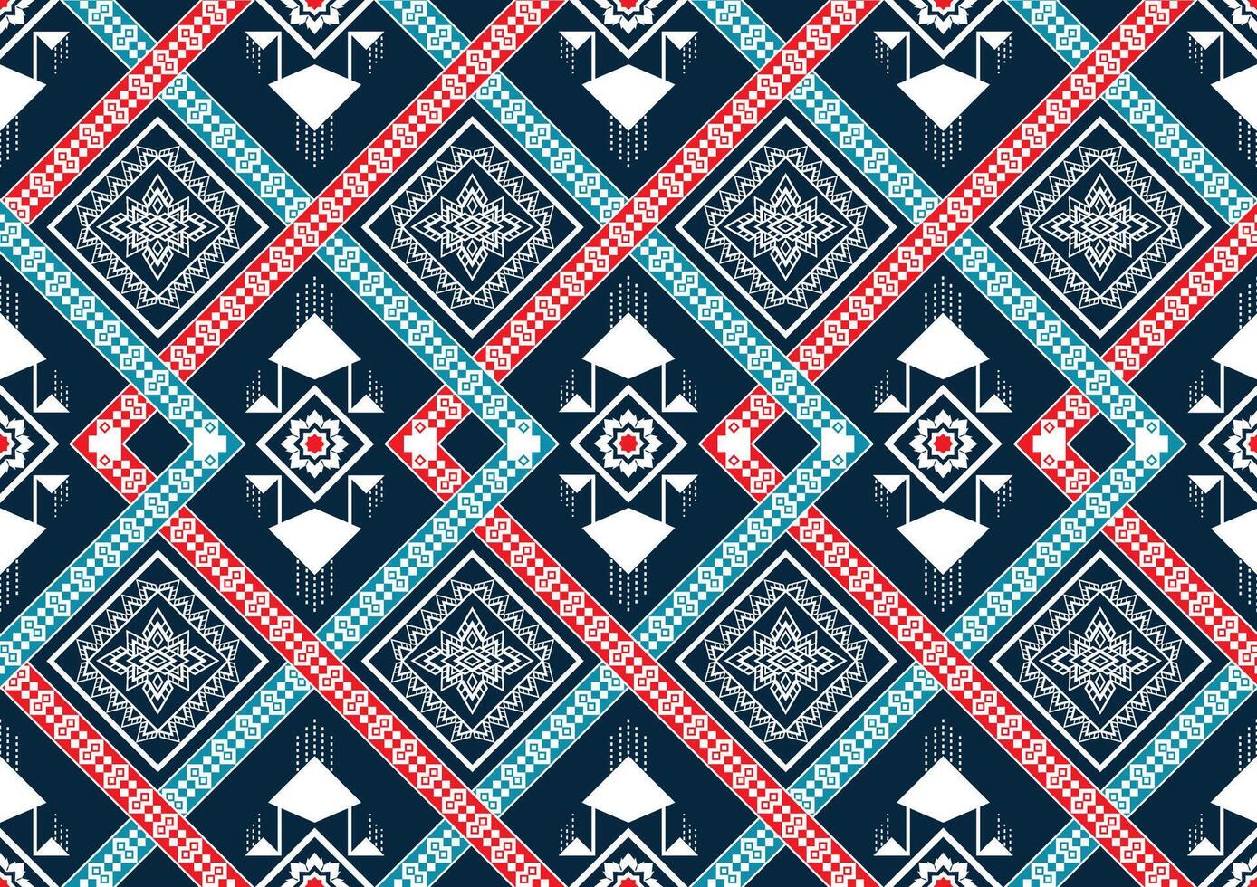 oriental étnico desatado padronizar tradicional fundo Projeto para tapete, papel de parede, roupas, invólucro, batik, tecido, vetor ilustração bordado estilo.