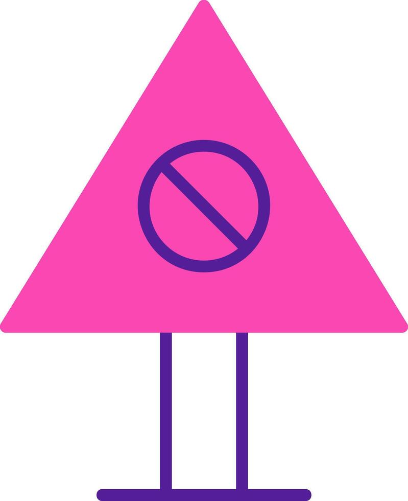 ícone de vetor banido