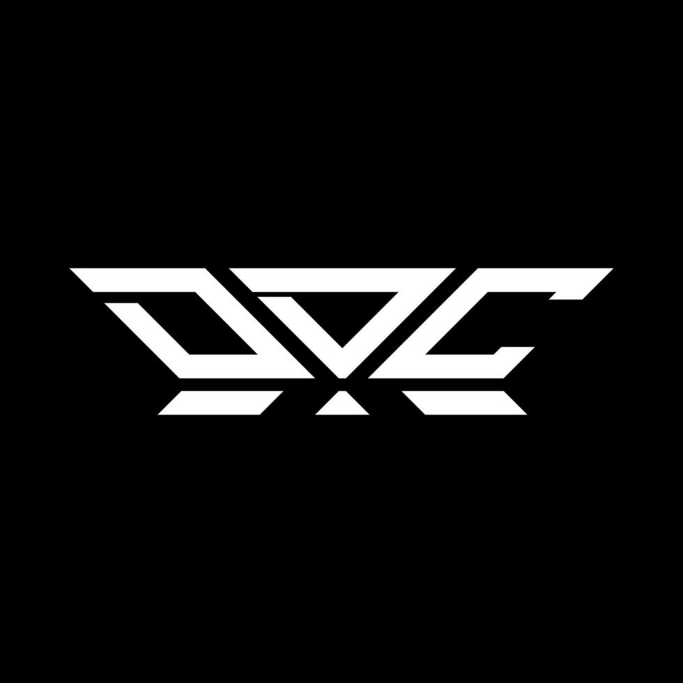 ddc carta logotipo vetor projeto, ddc simples e moderno logotipo. ddc luxuoso alfabeto Projeto