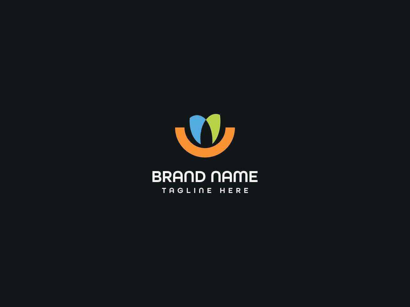 design minimalista de logotipo vetor