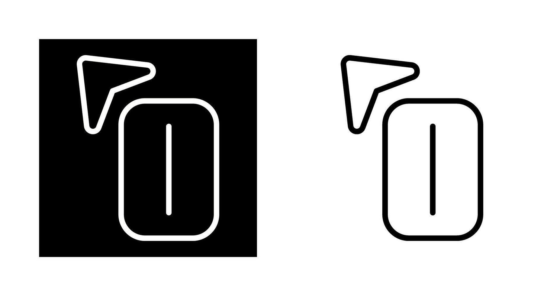 ícone de vetor de seta