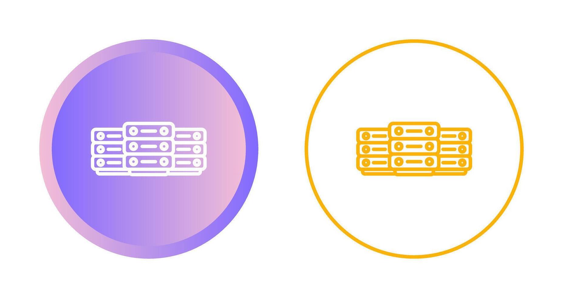 ícone de vetor de data center