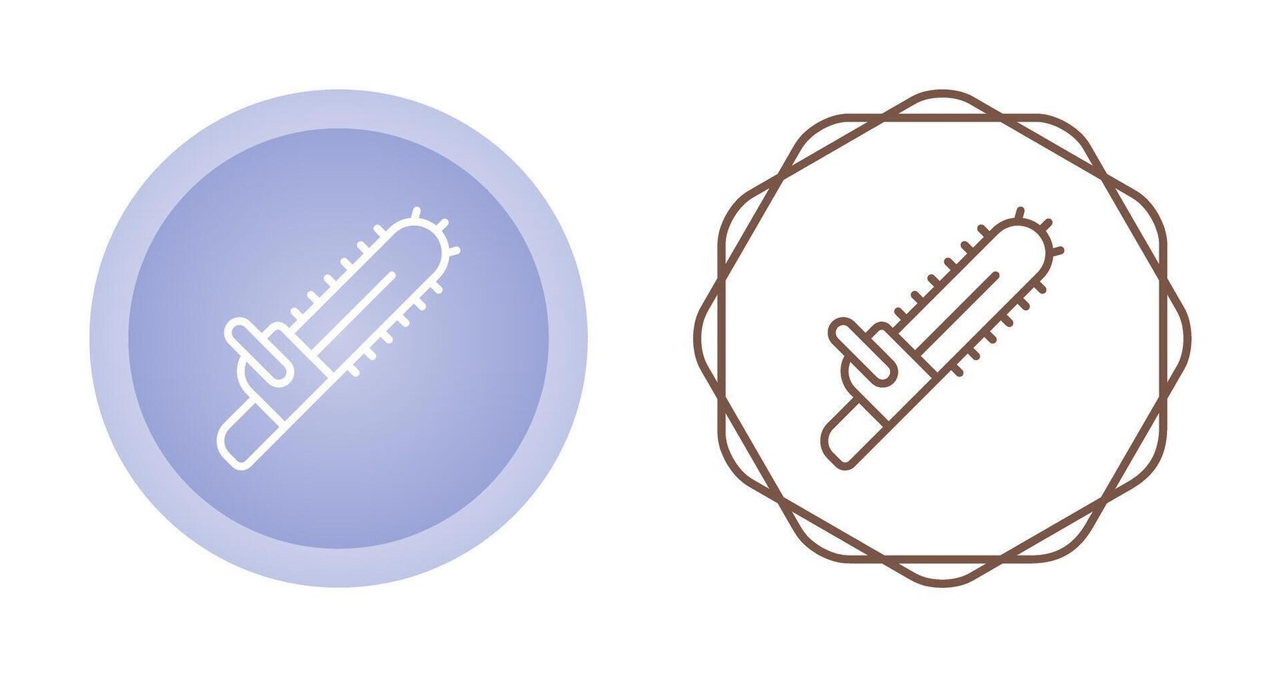 ícone de vetor de motosserra