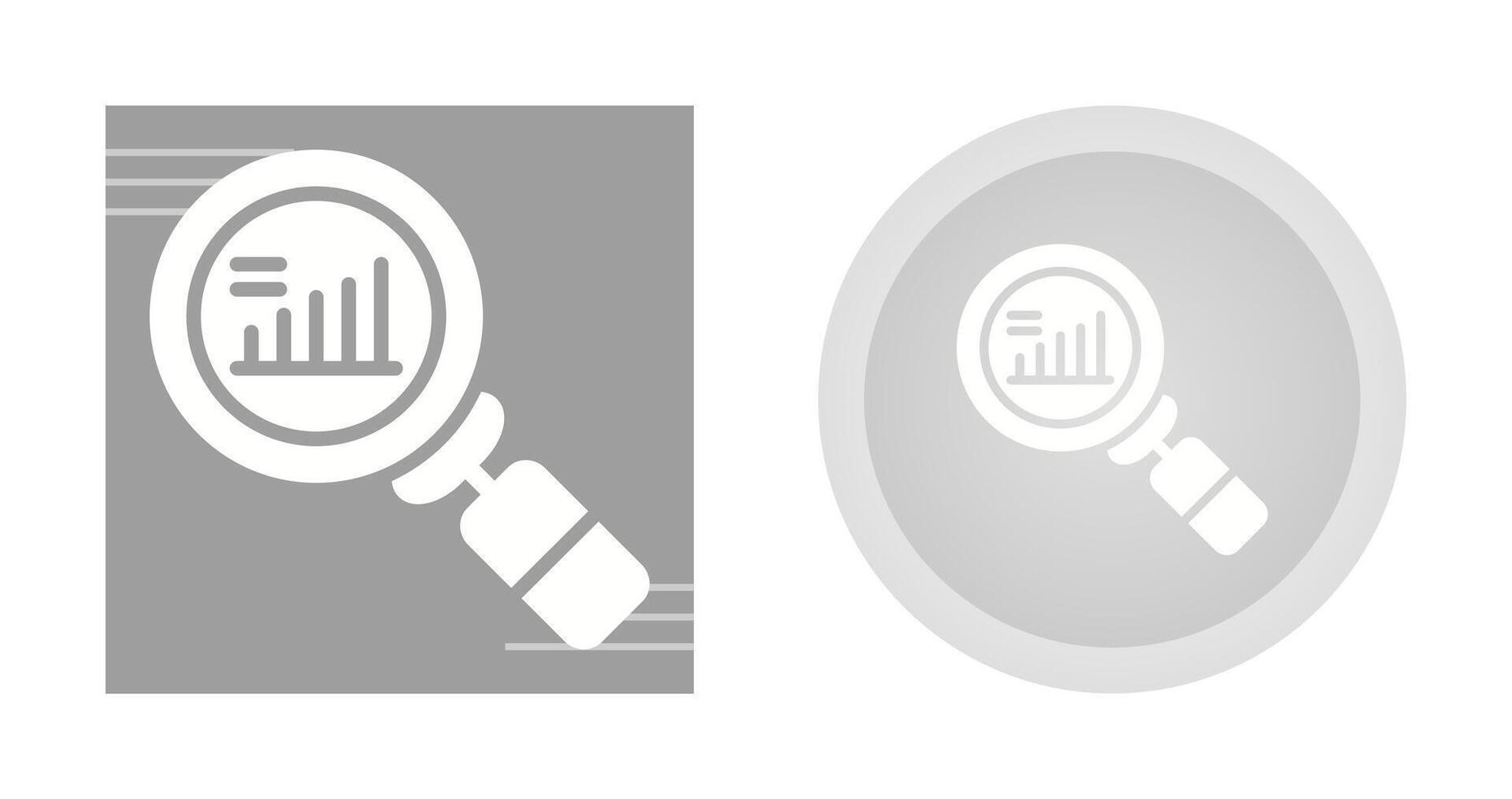 ícone de vetor de pesquisa de mercado