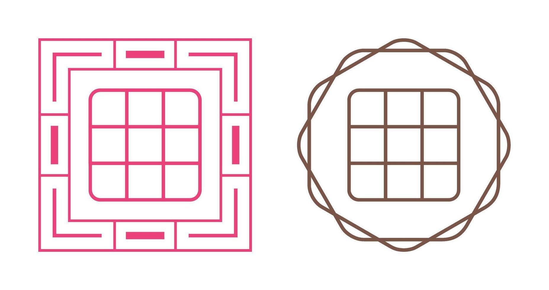 rubik's cubo vetor ícone