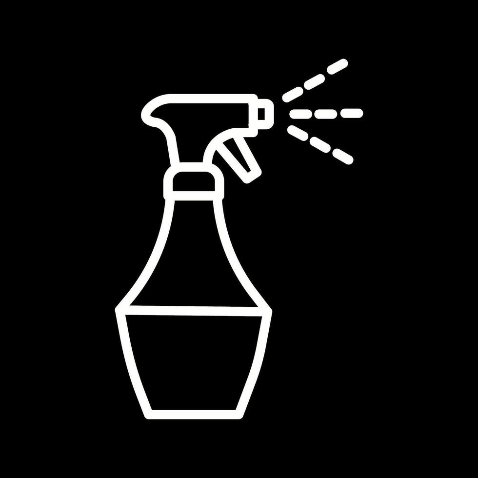 ícone de vetor de garrafa de spray de água
