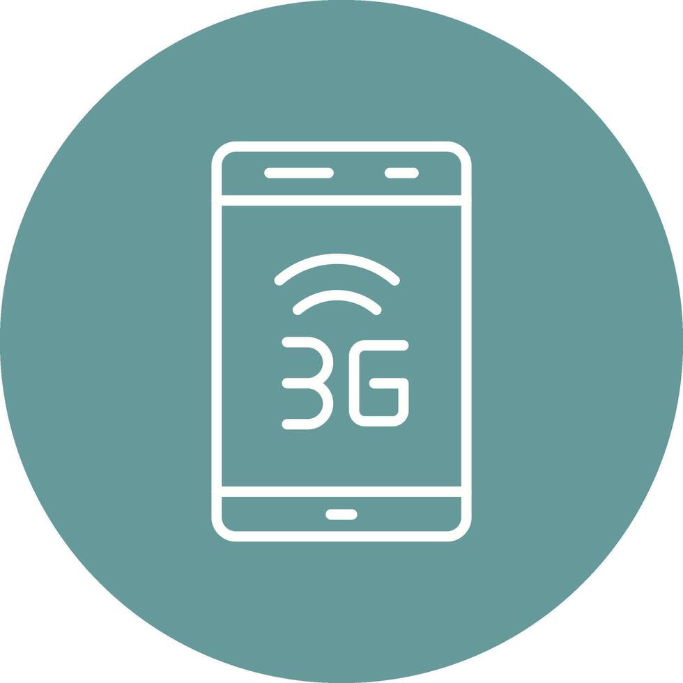 ícone de vetor 3g