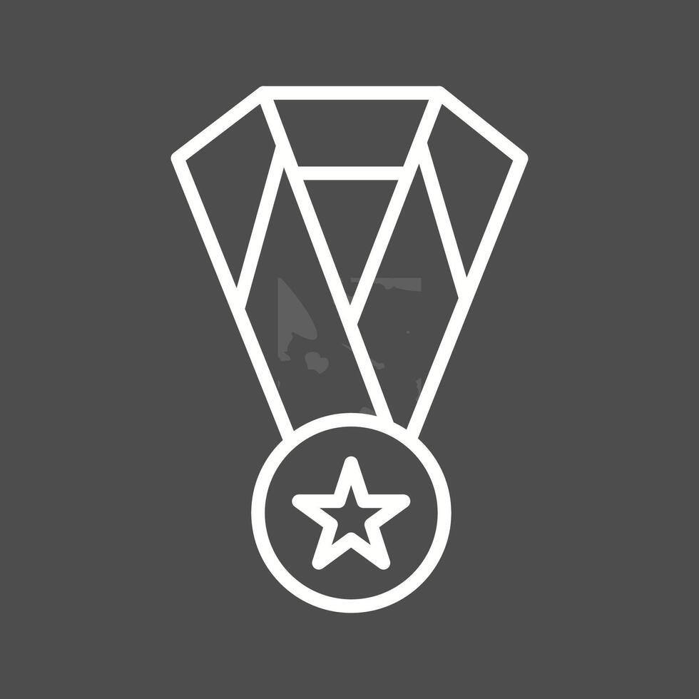 ícone de vetor de medalha