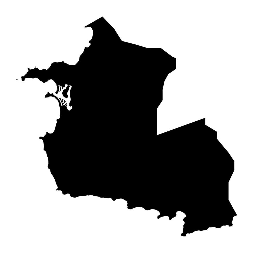 freguesia do santo Maria mapa, administrativo divisão do Antígua e barbuda. vetor