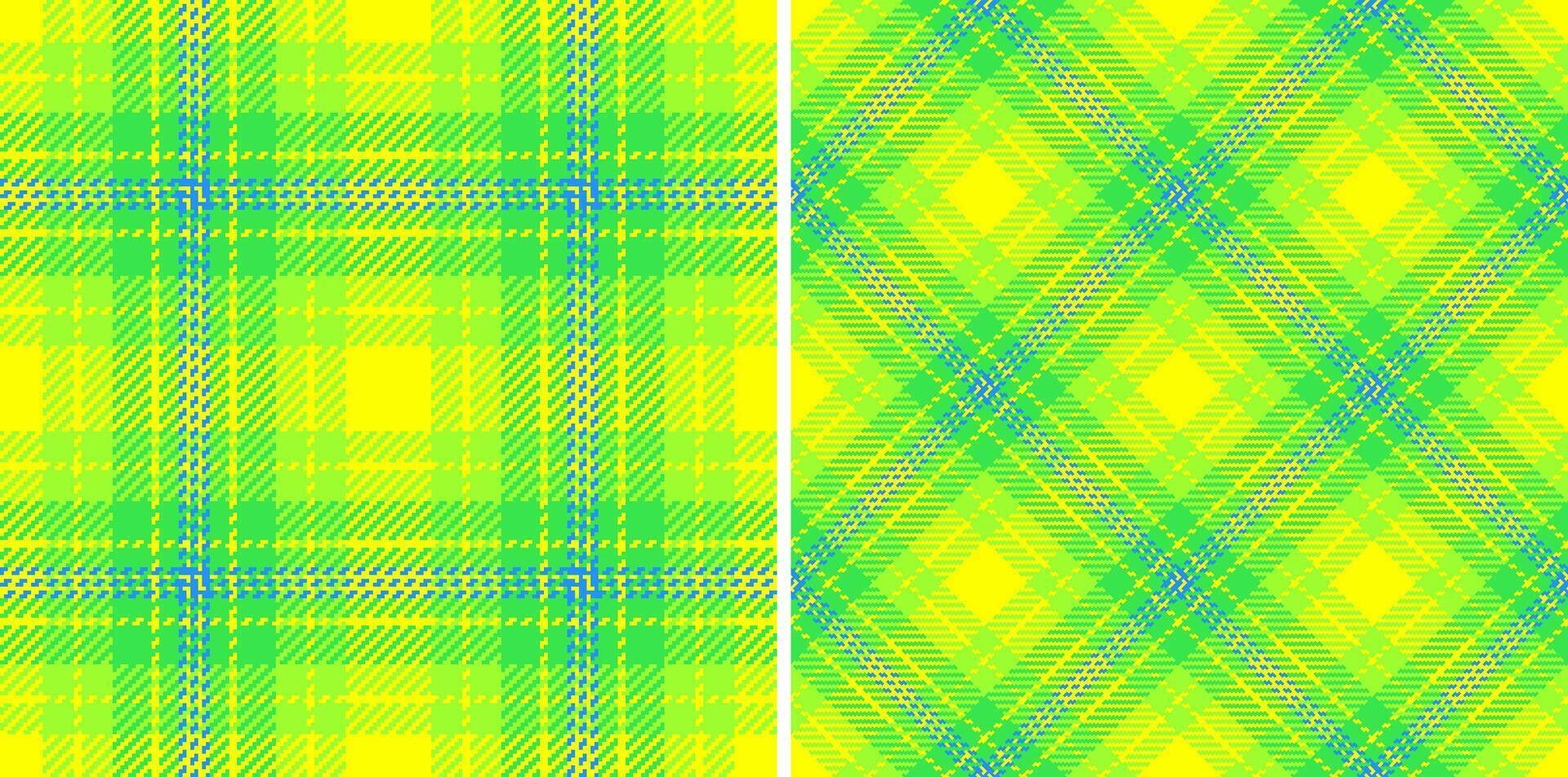 xadrez têxtil textura do Verifica fundo desatado com uma vetor tartan padronizar tecido.