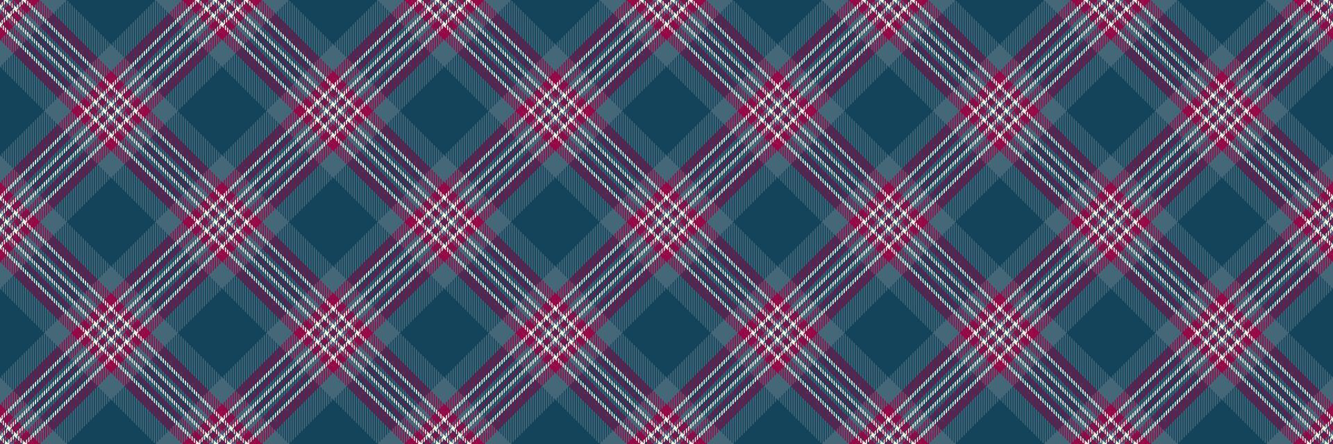 escocês tecido fundo verificar, família xadrez textura desatado. vestuário tartan padronizar vetor têxtil dentro ciano e Rosa cores.