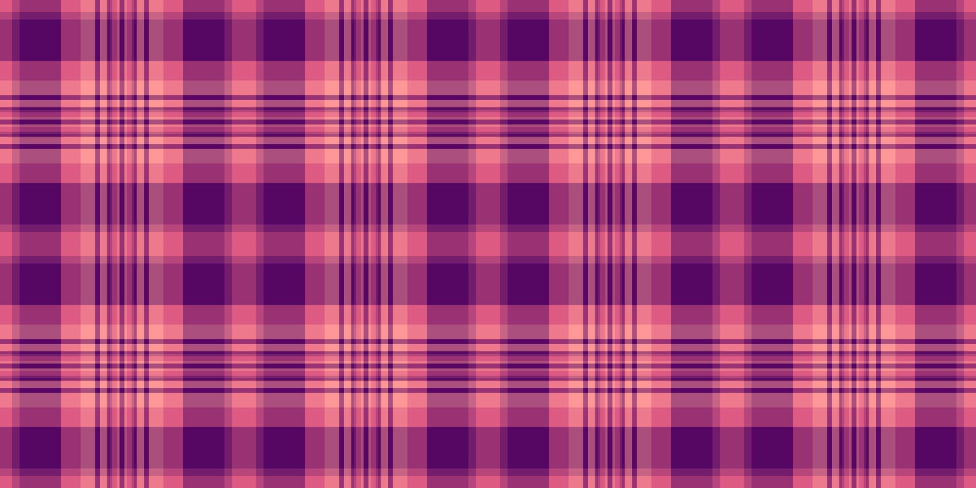 verificador fundo padronizar verificar, suave textura xadrez desatado. Anos 70 têxtil tecido vetor tartan dentro Rosa e vermelho cores.