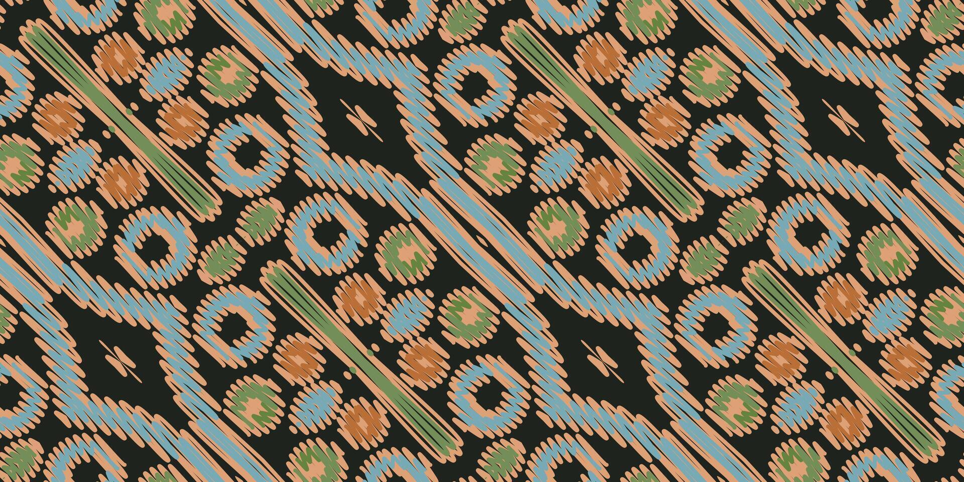 africano ikat paisley bordado. geométrico étnico oriental desatado padronizar tradicional fundo. asteca estilo abstrato vetor ilustração. Projeto para textura, tecido, roupas, invólucro, tapete.