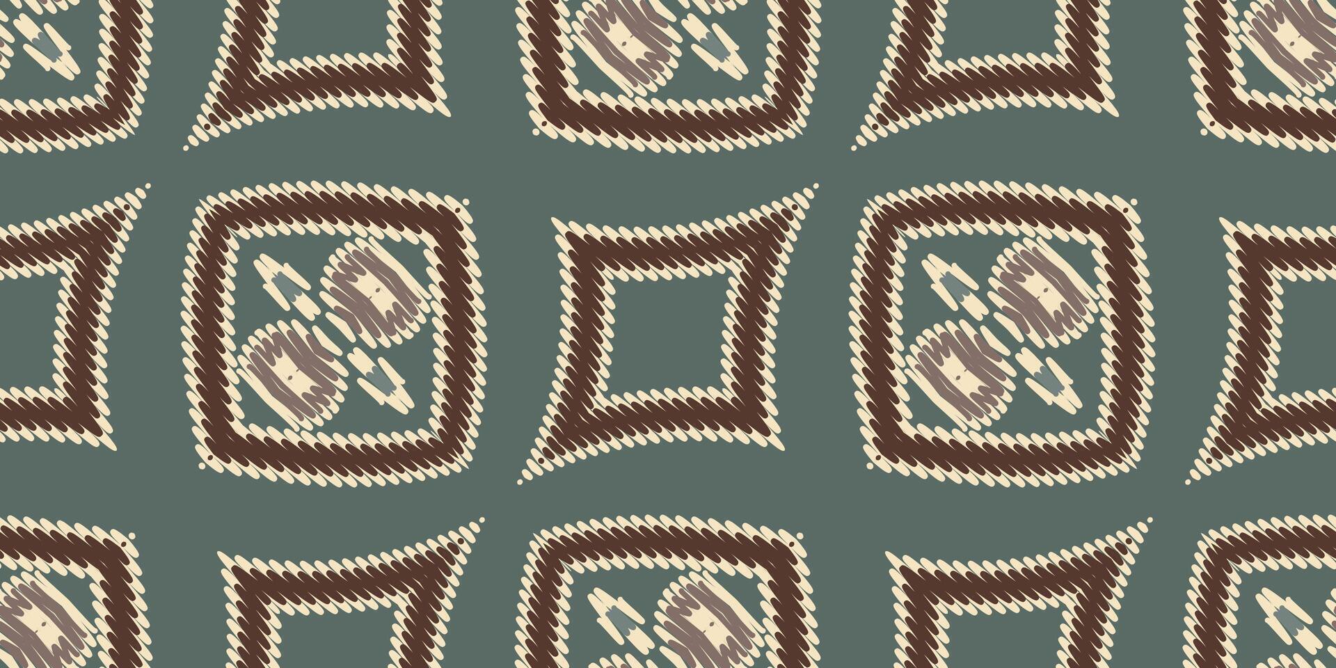 africano ikat paisley bordado. geométrico étnico oriental desatado padronizar tradicional fundo. asteca estilo abstrato vetor ilustração. Projeto para textura, tecido, roupas, invólucro, tapete.