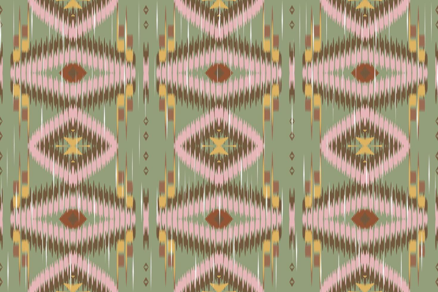 ikat paisley bordado em a tecido dentro Indonésia, Índia e ásia países.geométrico étnico oriental desatado padrão.aztec estilo. ilustração.design para textura,tecido,vestuário,embrulho,tapete. vetor