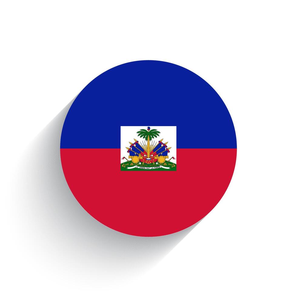 nacional bandeira do Haiti ícone vetor ilustração isolado em branco fundo.