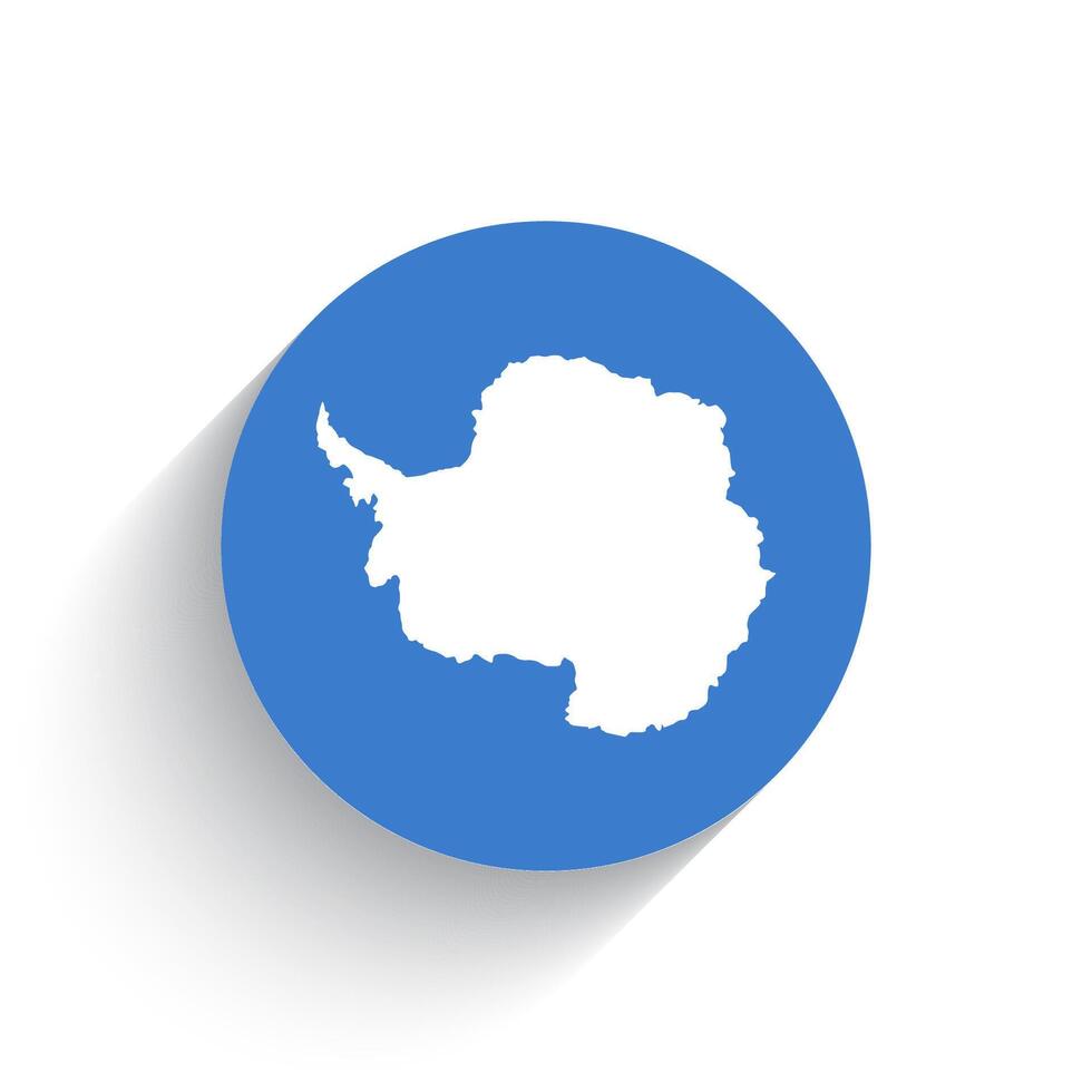 nacional bandeira do Antártica ícone vetor ilustração isolado em branco fundo.