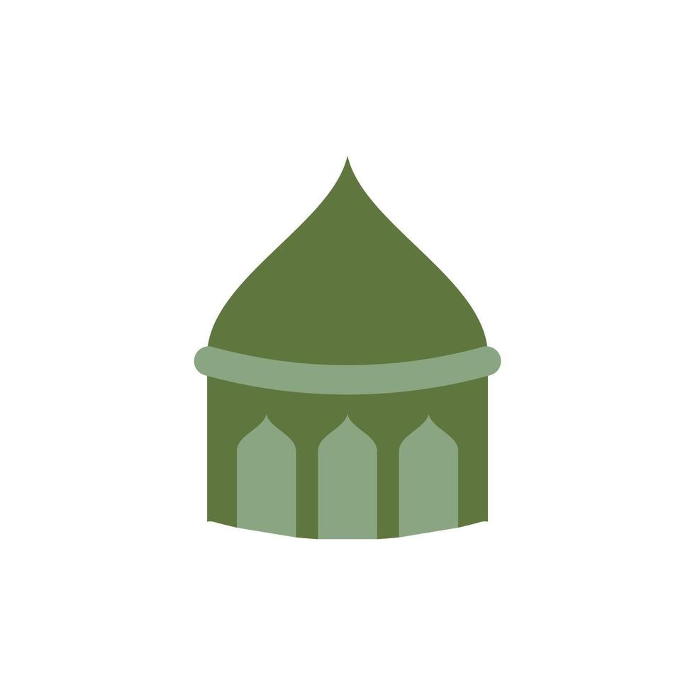 mesquita islâmico logotipo ícone Ramadhan kareem vetor modelo
