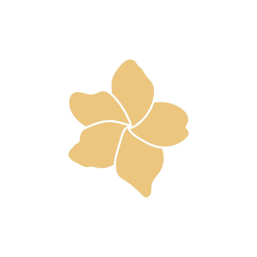 flor plumeria logotipo vetor elemento símbolo Projeto