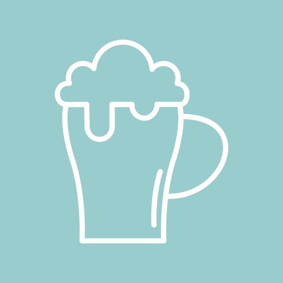 ícone de vetor de caneca de cerveja