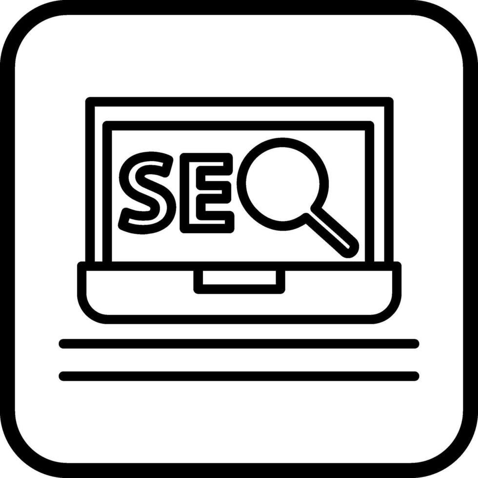 seo rótulo vetor ícone