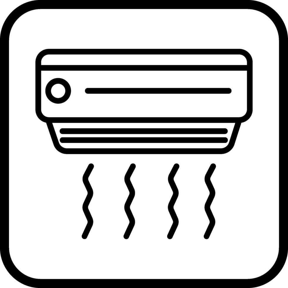 ícone de vetor de ar condicionado
