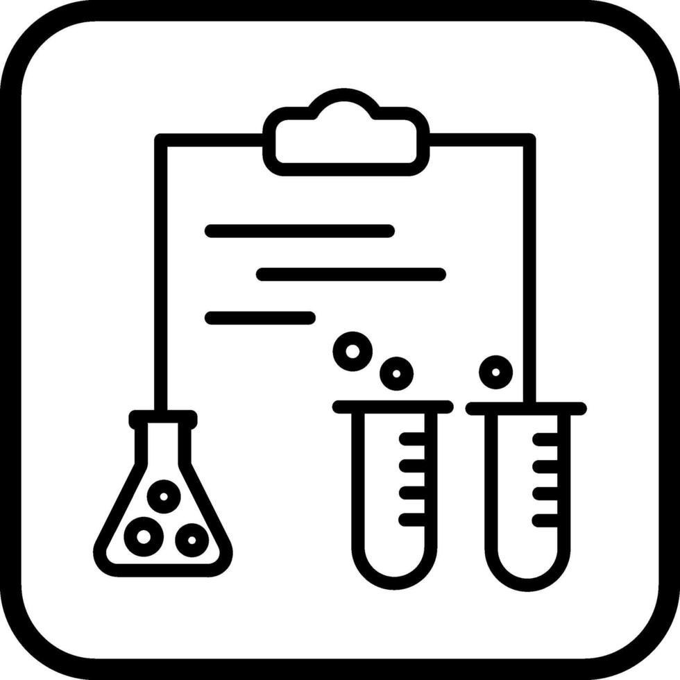 ícone de vetor de experimento