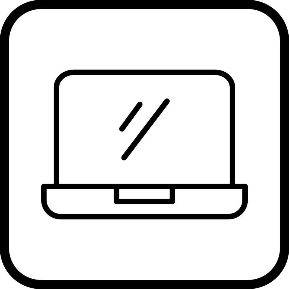 ícone de vetor de laptop