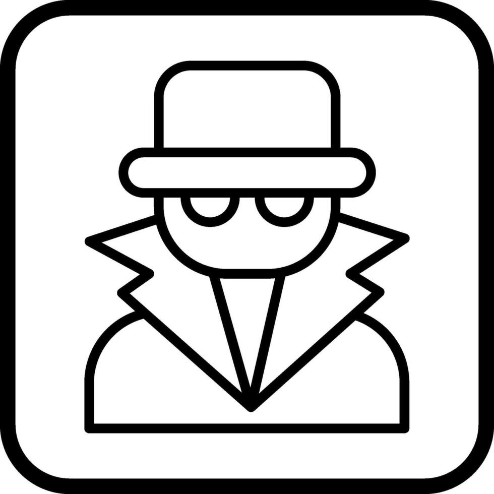 ícone de vetor de ladrão