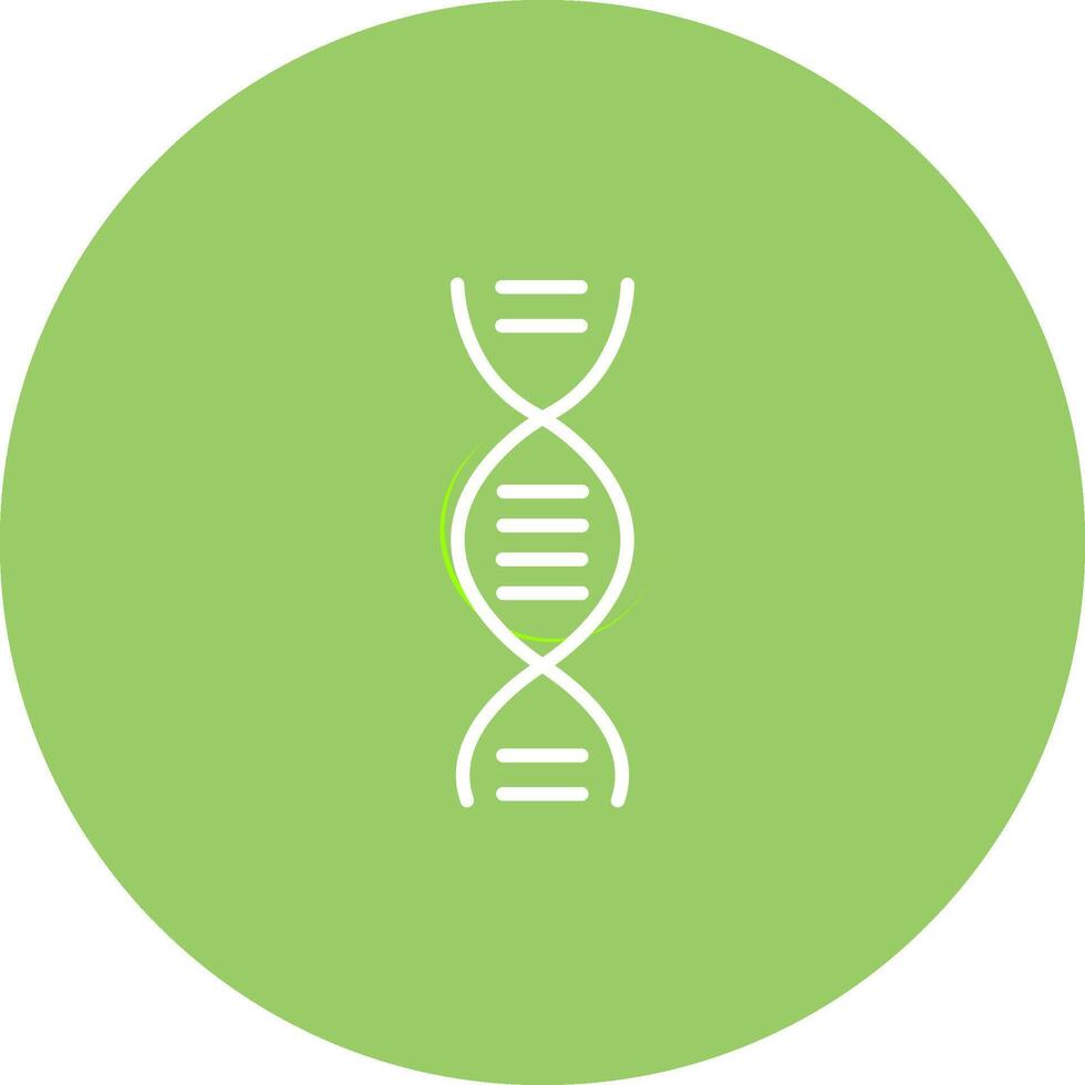 ícone de vetor de estrutura de dna