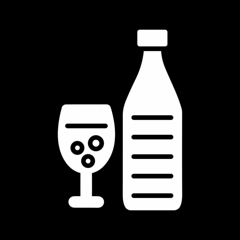 ícone de vetor de bebida