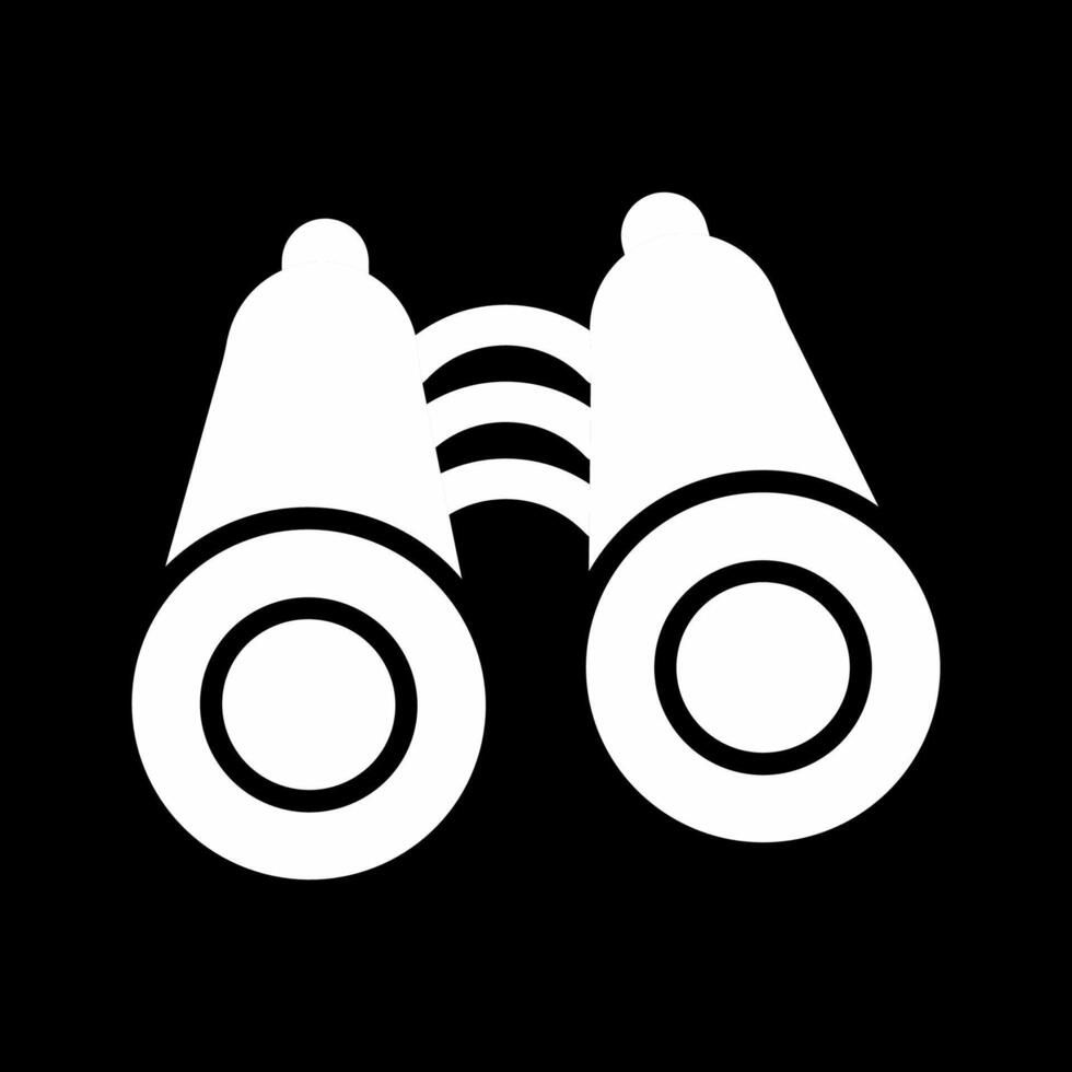 ícone de vetor de binóculos