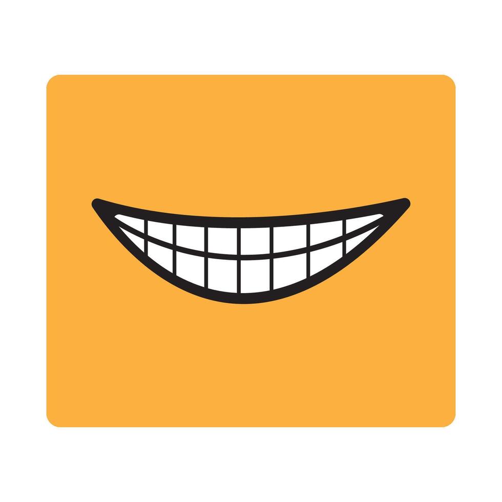 sorrir ícone logotipo vetor Projeto modelo