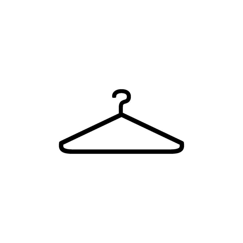 roupas cabide ícone vetor Projeto modelo