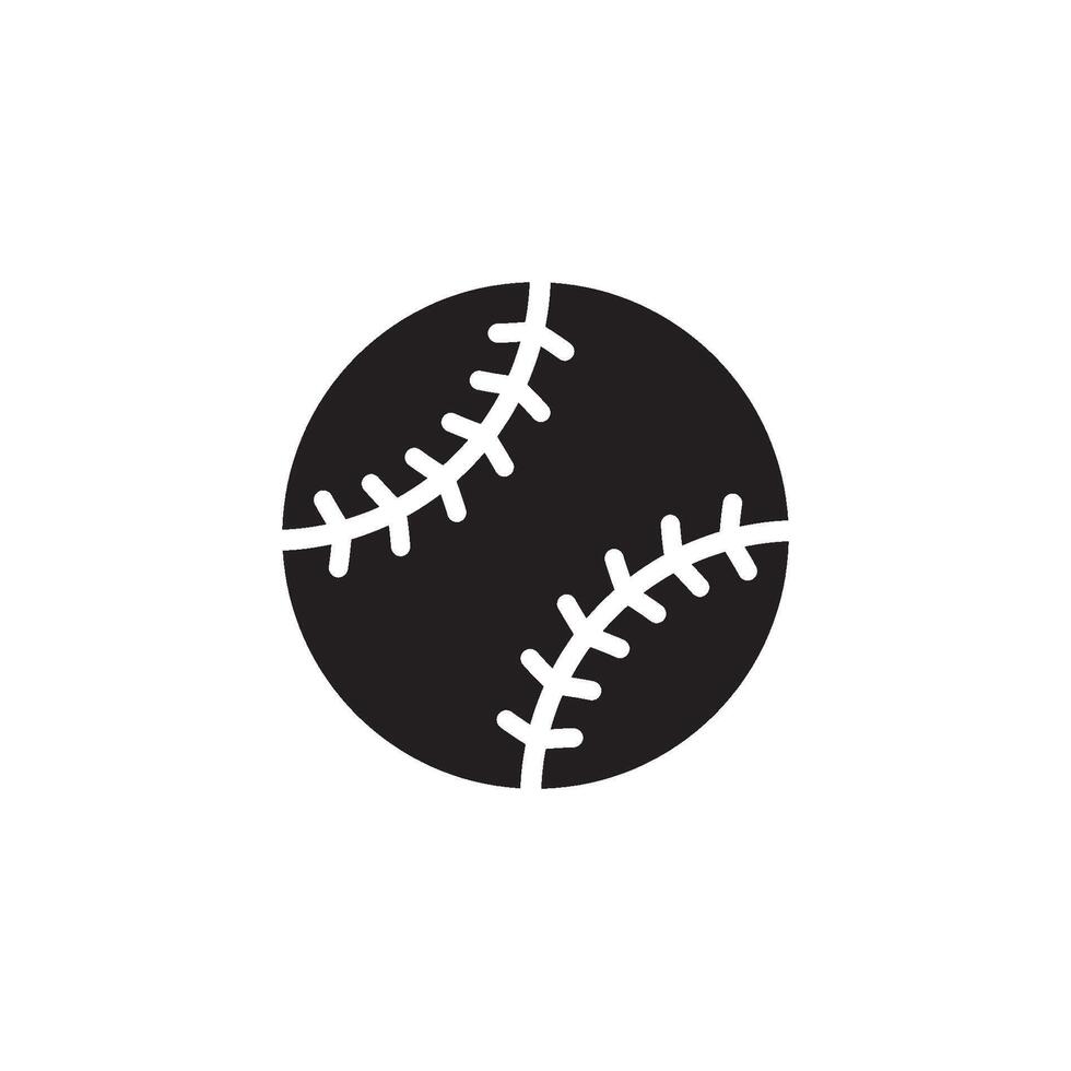 softbol ícone Projeto vetor modelos