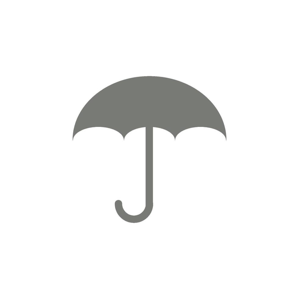 guarda-chuva ícone vetor Projeto modelo