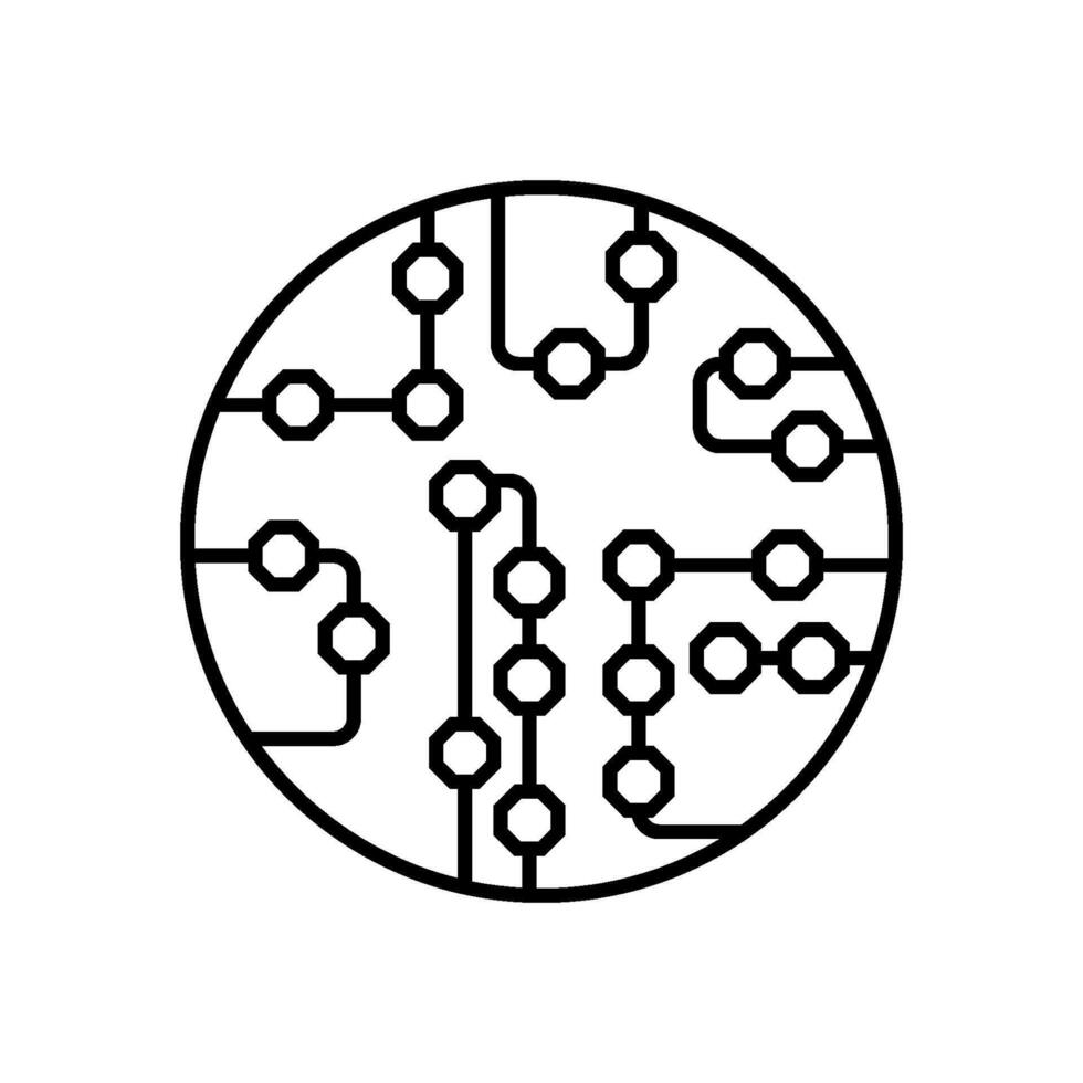 tecnologia ícone vetor Projeto modelo