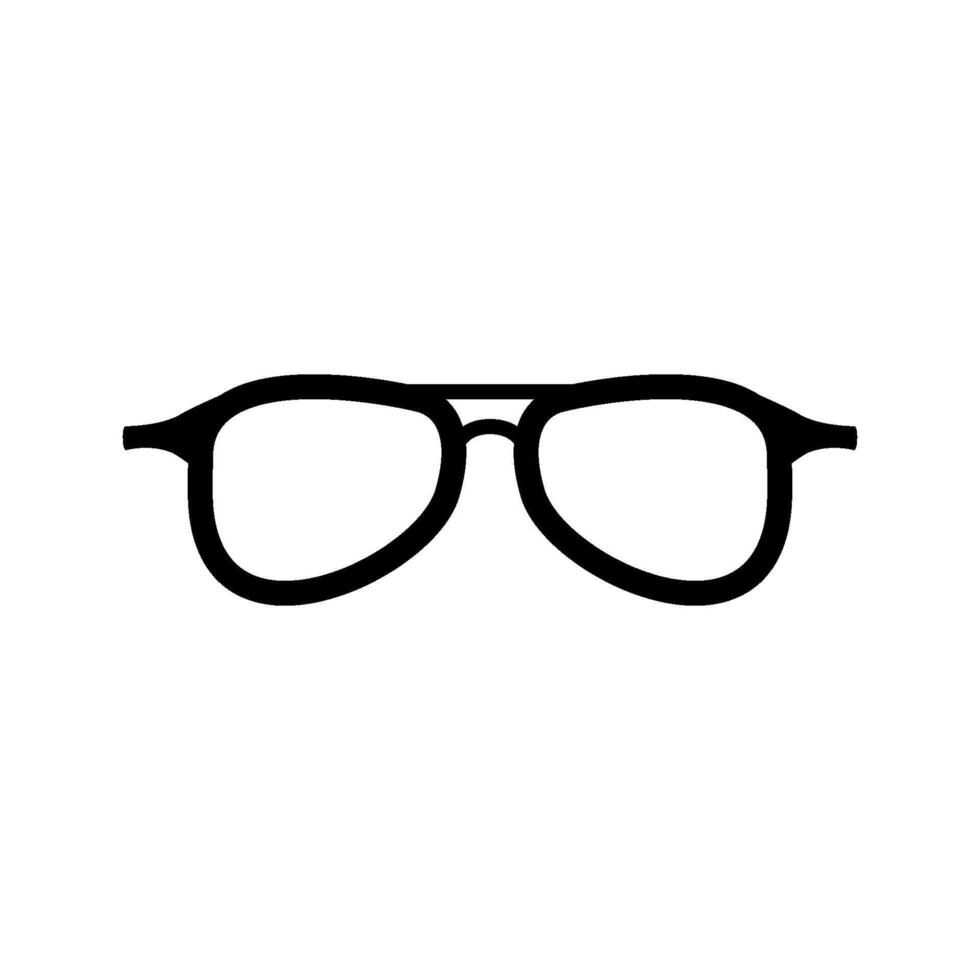 modelo de design de vetor de ícone de óculos