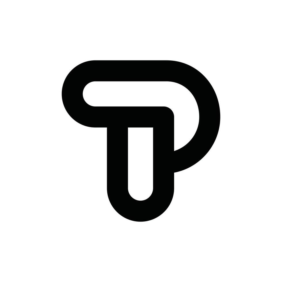carta tp linha moderno logotipo, único logotipo vetor ilustração Projeto modelo