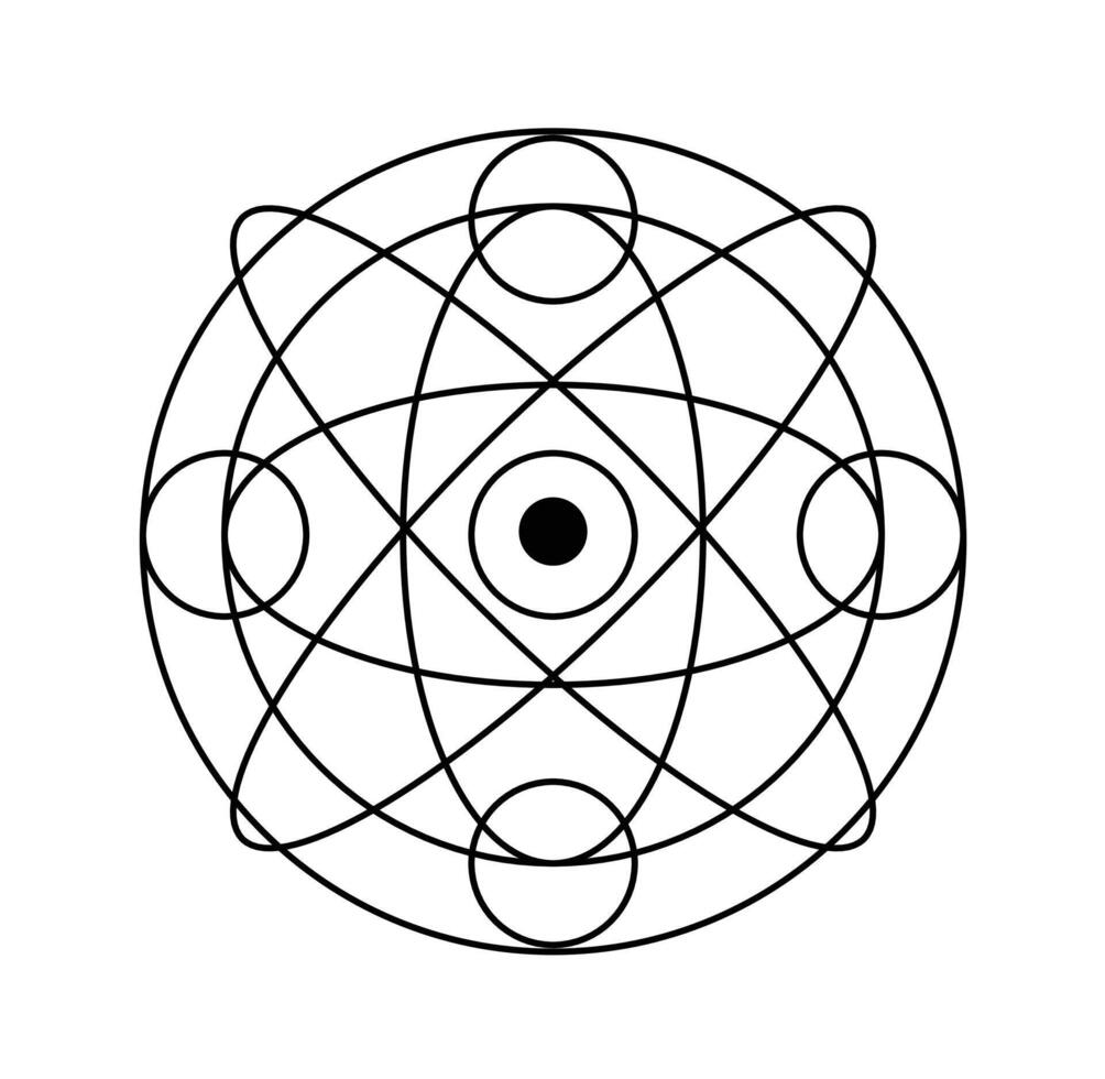 sagrado geométrico formas vetor