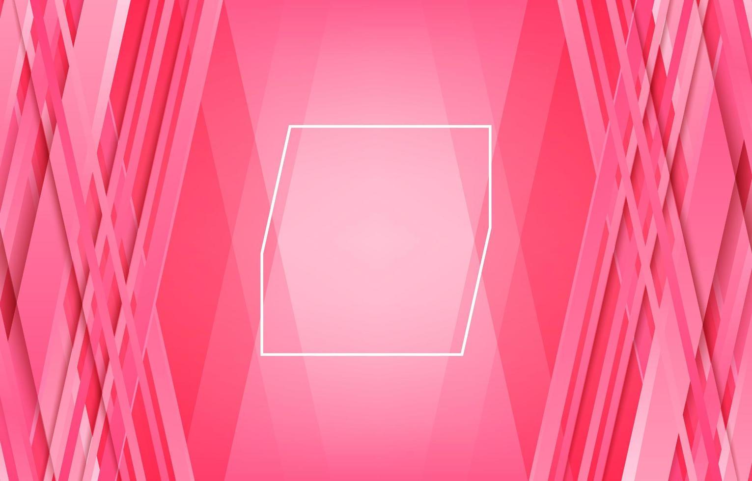 fundo rosa geométrico vetor
